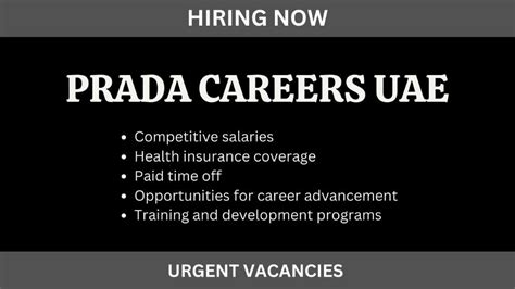 prada group careers uae|prada job openings.